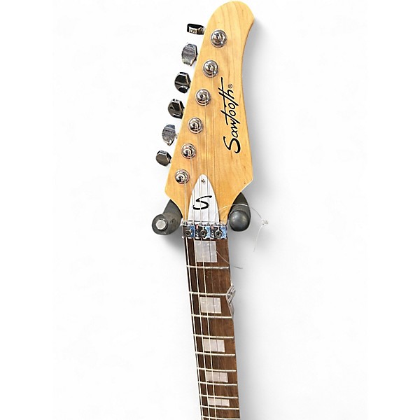 Used Sawtooth ST-M24  White Solid Body Electric Guitar