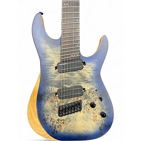 Used Schecter Guitar Research REAPER-7 2 TONE BURST Solid Body Electric Guitar