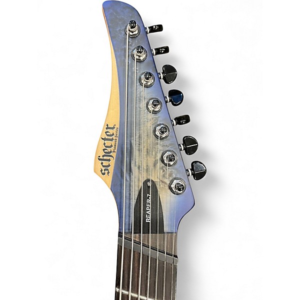 Used Schecter Guitar Research REAPER-7 2 TONE BURST Solid Body Electric Guitar