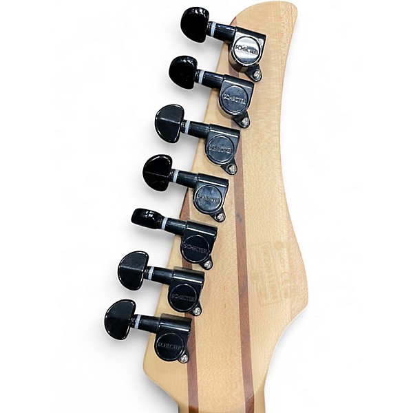 Used Schecter Guitar Research REAPER-7 2 TONE BURST Solid Body Electric Guitar