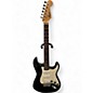 Used Squier STRATOCASTER Black Solid Body Electric Guitar thumbnail