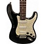 Used Squier STRATOCASTER Black Solid Body Electric Guitar