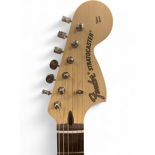 Used Fender Tom Delonge Signature Stratocaster Surf Green Solid Body Electric Guitar