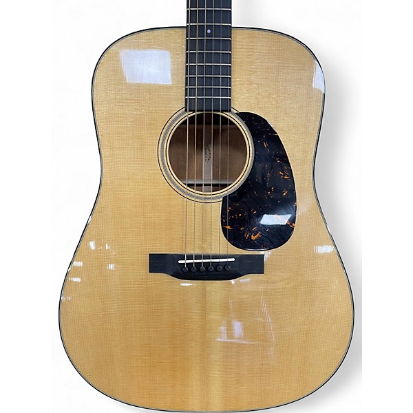 Used 2024 Martin D18 Natural Acoustic Guitar