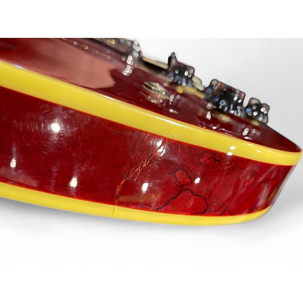 Used Greg Bennett Design by Samick Royale RL-1 Red Hollow Body Electric Guitar