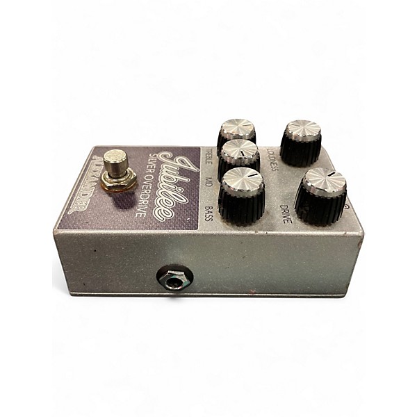 Used Alexander JUBILEE  SILVER OVERDRIVE Effect Pedal