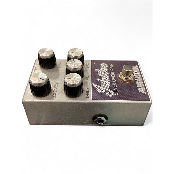 Used Alexander JUBILEE  SILVER OVERDRIVE Effect Pedal