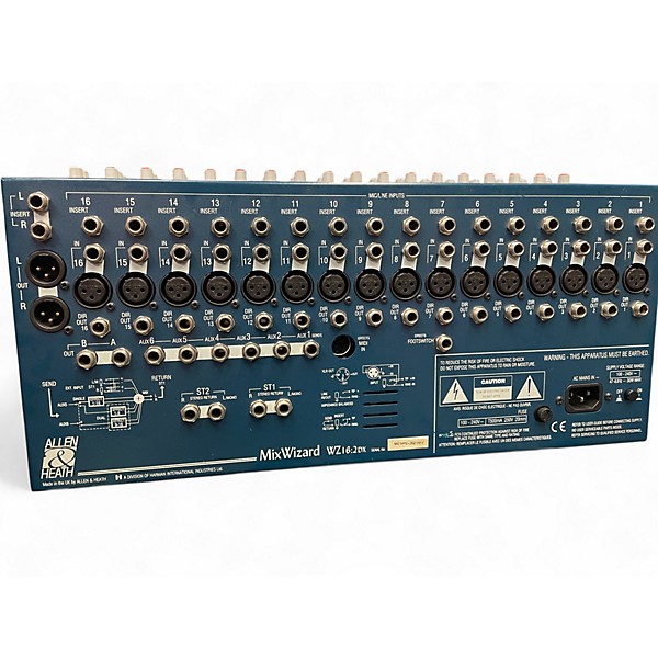 Used Allen & Heath MixWizard WZ16:2DX Unpowered Mixer