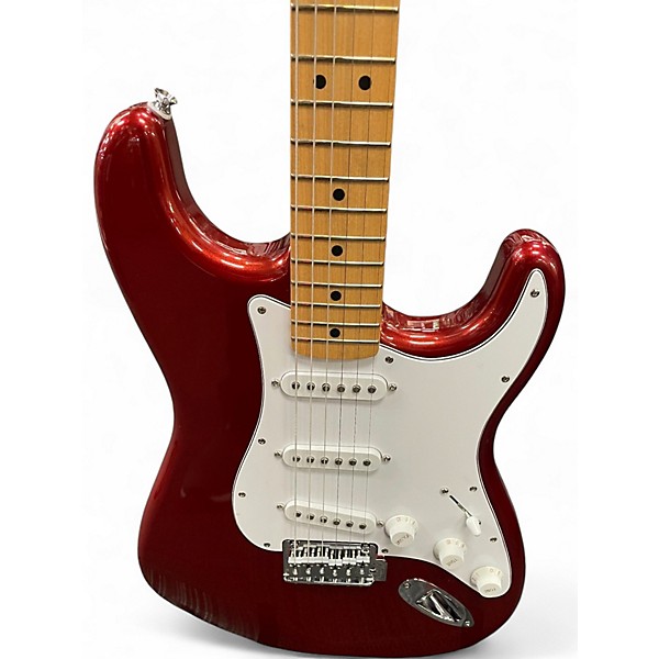 Used Fender Standard Stratacoustic Candy Cola Acoustic Electric Guitar