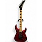 Used Jackson JS34Q Dinky DKAM Transparent Red Solid Body Electric Guitar thumbnail