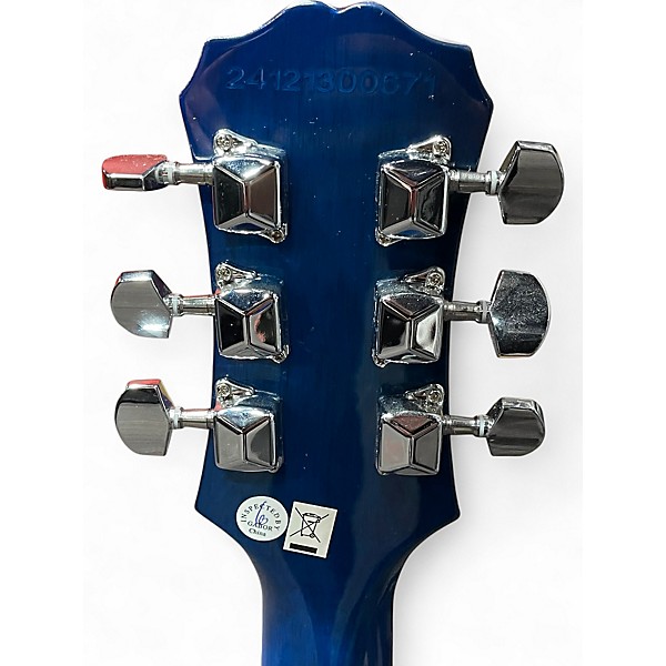 Used Epiphone Les Paul Special II Blue Solid Body Electric Guitar