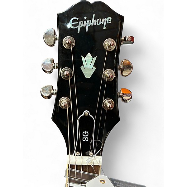 Used Epiphone SG Standard Ebony Solid Body Electric Guitar