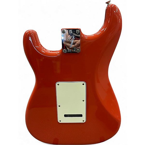 Used Fender Player Stratocaster Fiesta Red Solid Body Electric Guitar