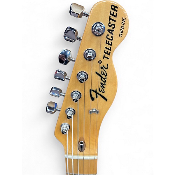 Used Fender 72 Thinline Telecaster 2 Color Sunburst Hollow Body Electric Guitar
