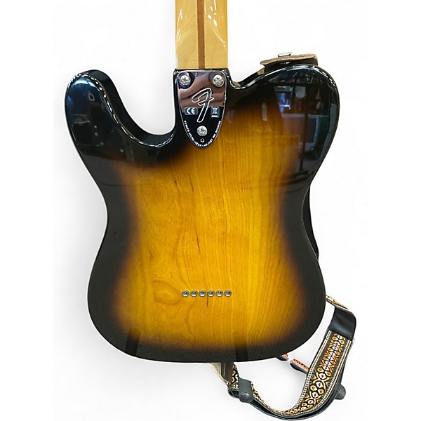 Used Fender 72 Thinline Telecaster 2 Color Sunburst Hollow Body Electric Guitar
