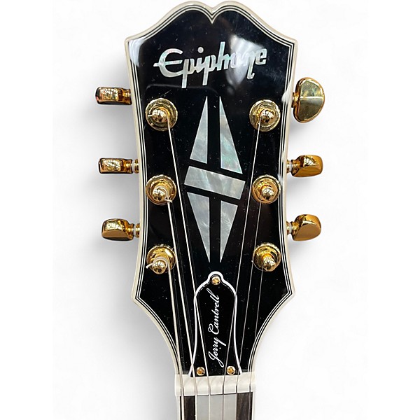 Used Epiphone Jerry Cantrell "Wino" Les Paul Custom Wine Red Solid Body Electric Guitar