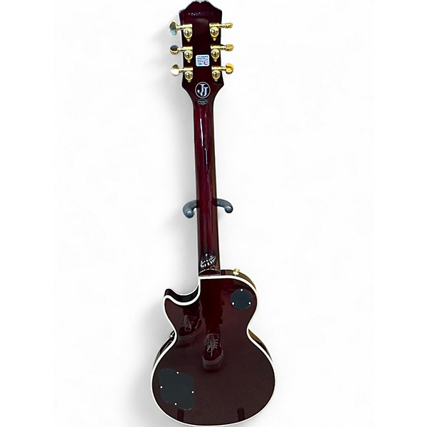 Used Epiphone Jerry Cantrell "Wino" Les Paul Custom Wine Red Solid Body Electric Guitar