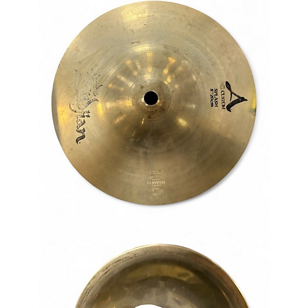 Used Zildjian 8in A Custom Splash Cymbal