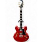 Used Eastman T59 TVRD Cherry Red Hollow Body Electric Guitar thumbnail