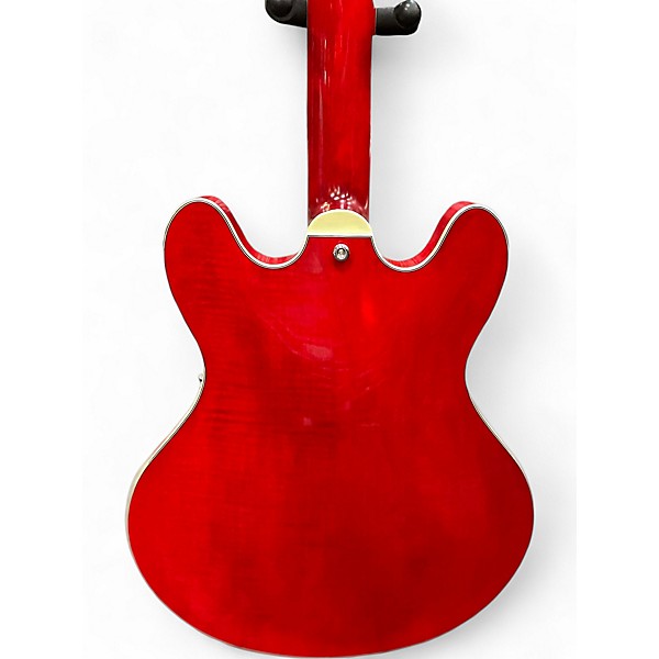Used Eastman T59 TVRD Cherry Red Hollow Body Electric Guitar