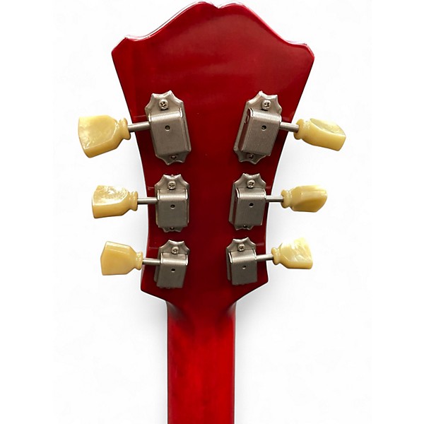 Used Eastman T59 TVRD Cherry Red Hollow Body Electric Guitar