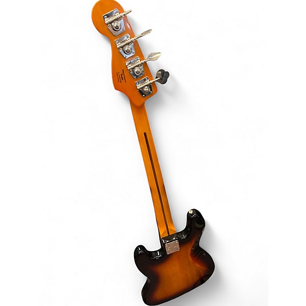 Used Squier Vintage Modified Fretless Jazz Bass Tabaco burst Electric Bass Guitar
