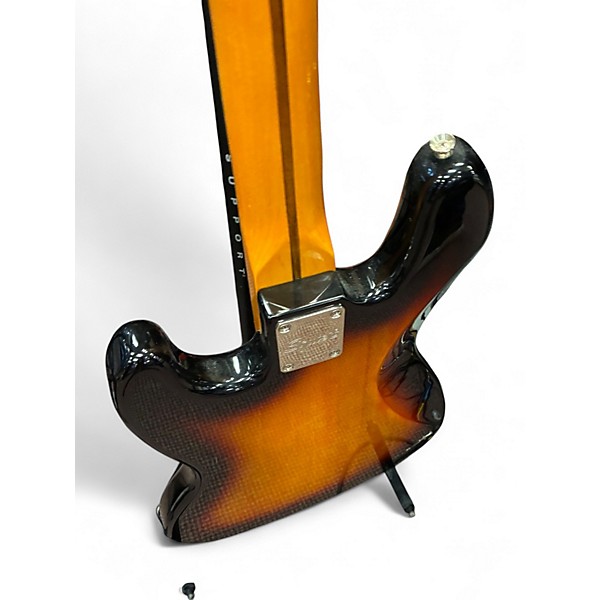 Used Squier Vintage Modified Fretless Jazz Bass Tabaco burst Electric Bass Guitar