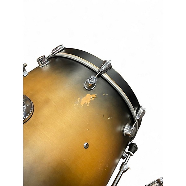 Used PDP by DW 4 Piece FS SERIES Tobacco Burst Drum Kit
