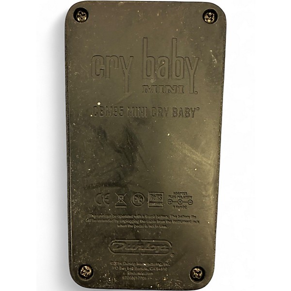 Used Dunlop CBM95 Cry Baby Mini Wah Effect Pedal