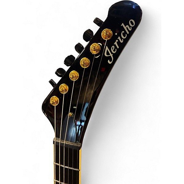 Used Jericho Nomad Sunburst Solid Body Electric Guitar