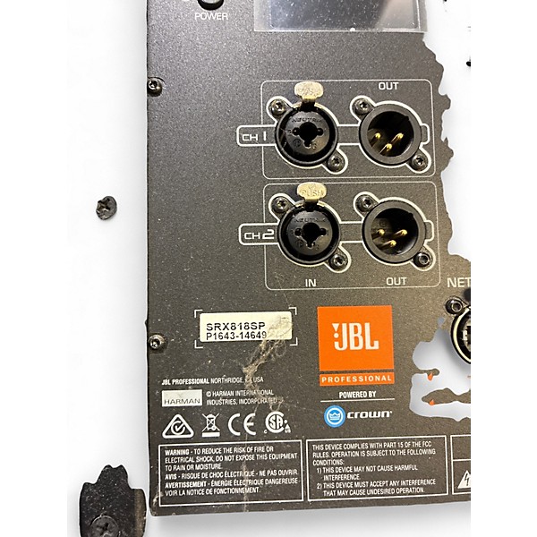 Used JBL SRX818SP Powered Subwoofer