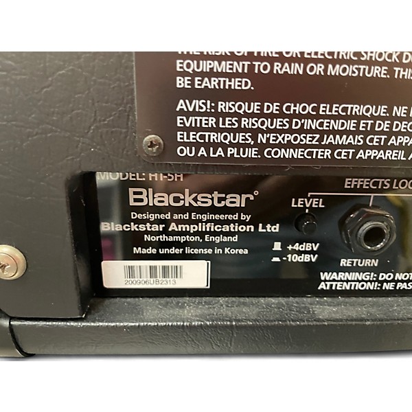 Used Blackstar HT5 Tube Guitar Amp Head