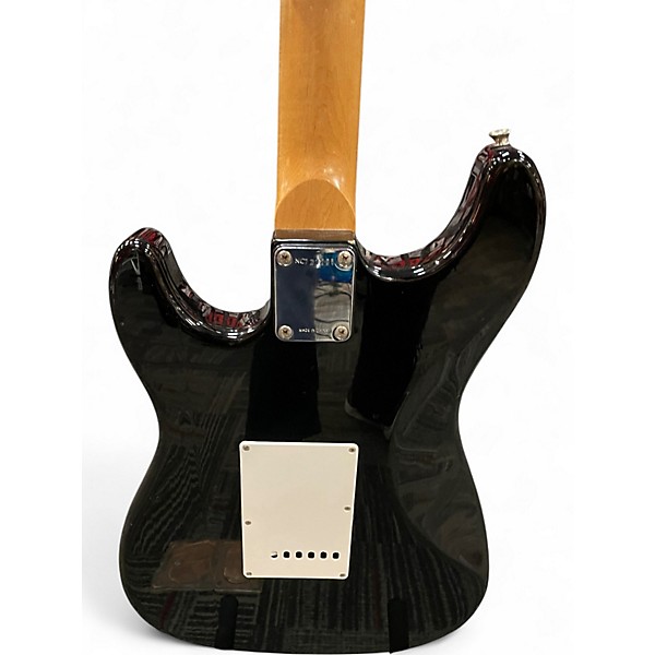 Used Squier Affinity Stratocaster Black Solid Body Electric Guitar