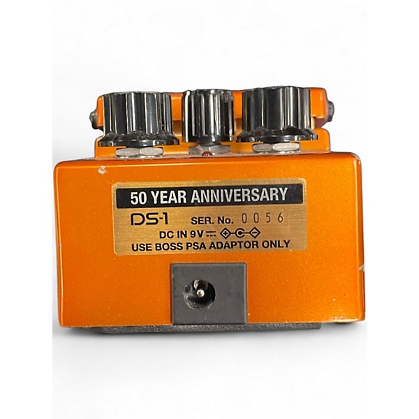 Used BOSS DS1 Distortion 50th Anniversary Effect Pedal