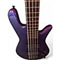 Used Spector NS ETHOS 5 HP PLUM CRAZY Electric Bass Guitar