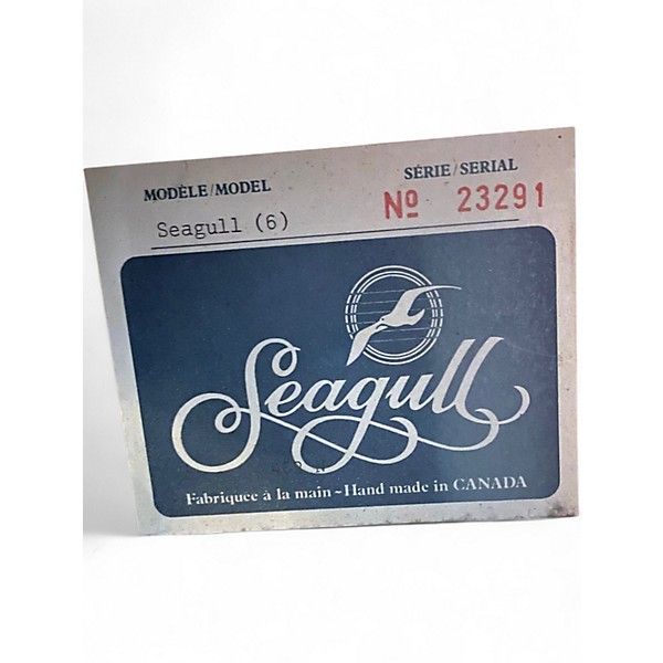 Used Seagull S6 Natural Acoustic Guitar
