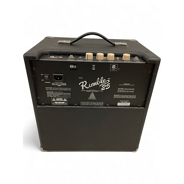 Used Fender Rumble 25 25W 1x8 Bass Combo Amp