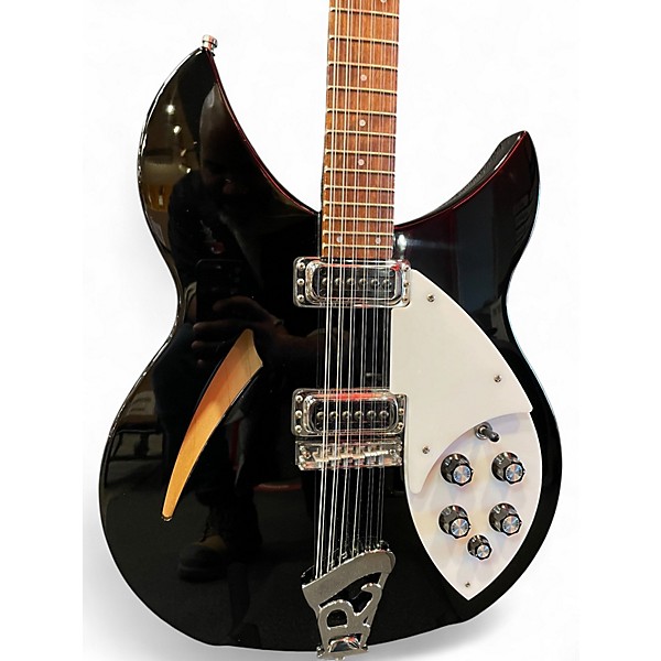 Used 2021 Rickenbacker 330/12 Jetglo Hollow Body Electric Guitar