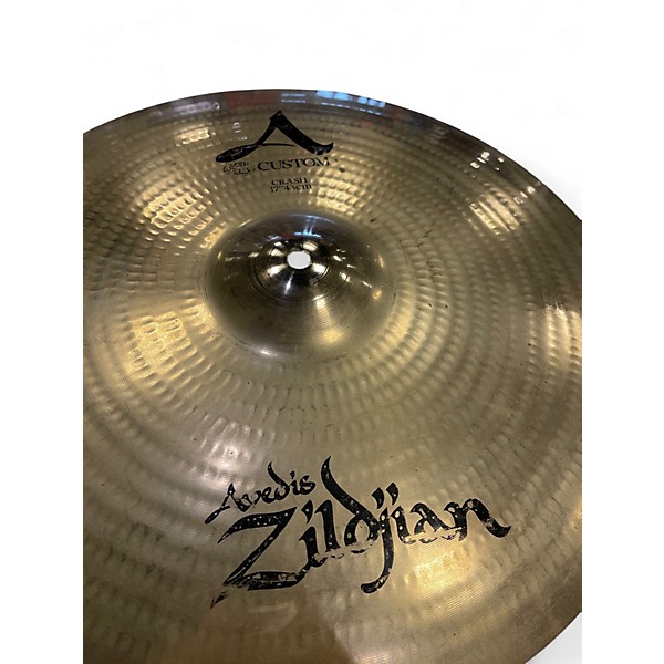 Used Zildjian 17in A Custom Crash Cymbal