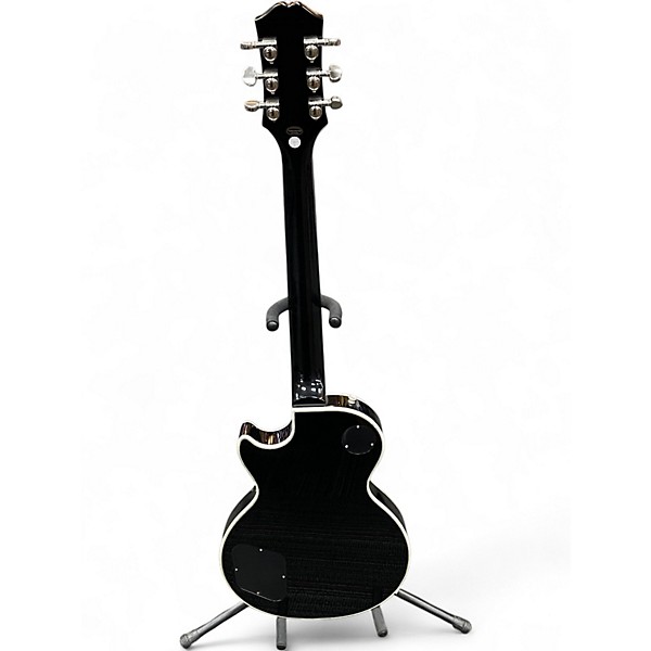 Used Epiphone Les Paul Custom Silverburst Solid Body Electric Guitar