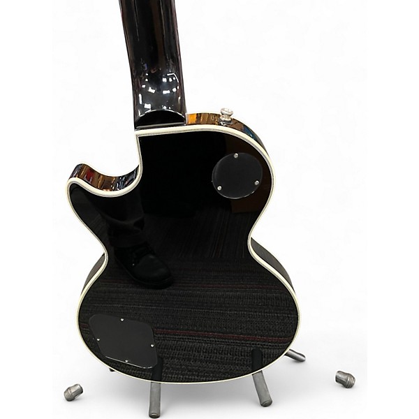 Used Epiphone Les Paul Custom Silverburst Solid Body Electric Guitar