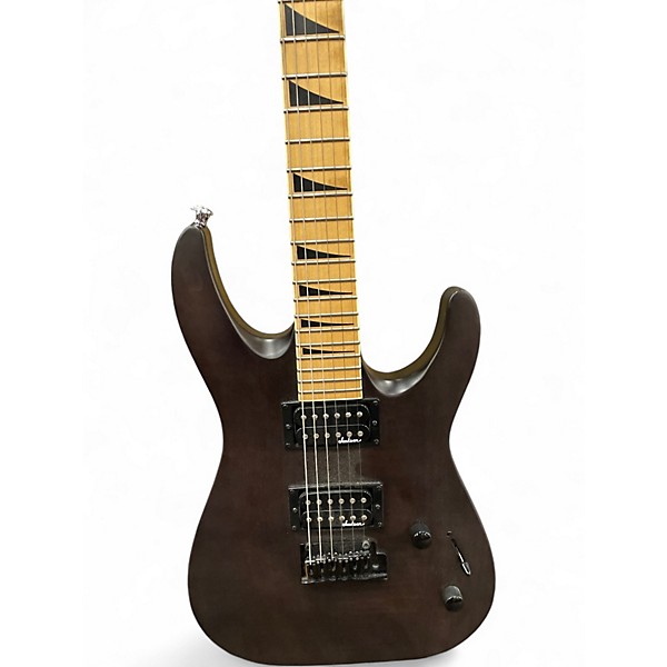 Used Jackson JS22 Dinky Dark Brown Solid Body Electric Guitar