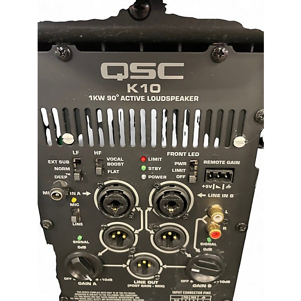 Used QSC K10 Powered Speaker