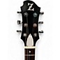 Used Zemaitis Z24RS Black and White Solid Body Electric Guitar