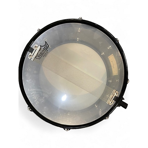 Used Pearl 13X6.5 Joey Jordison Signature Snare BLACK STEEL Drum