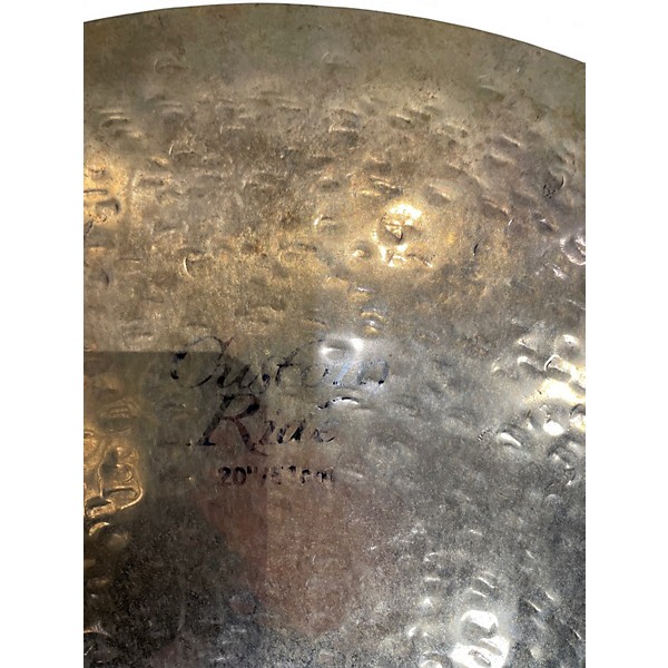 Used Zildjian 20in K Custom Ride Brilliant Cymbal