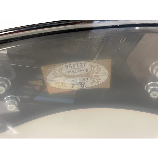 Used Pearl 13X3 PICCOLO BLACK STEEL Drum