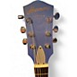 Used Harmony Jupiter Thinline Sky Blue Solid Body Electric Guitar