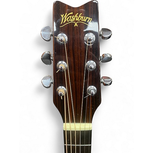 Used Washburn D13S Natural Acoustic Guitar