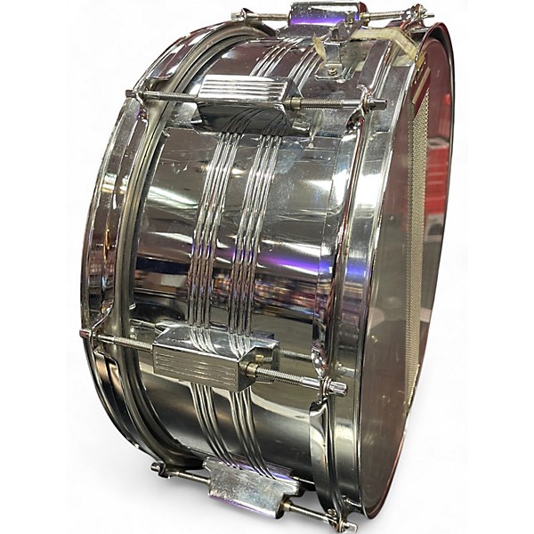 Used TAMA 14X5.5 Rockstar Series Snare Chrome Drum